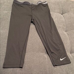 Nike Kids Pro Combat Black Leggings